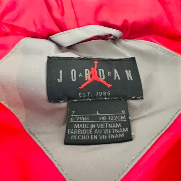 Air Jordan Boys Puffer Vest Jacket - Picture 4 of 7